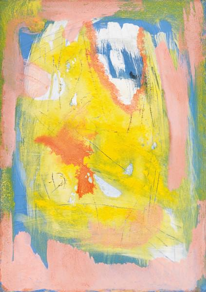 Antonio Corpora (Tunisi 1909 - Roma 2004): Senza titolo, (1959) Tecnica mista su cartone telato cm. 68x48 Firma e data in basso a sinistra: Corpora 5[9].