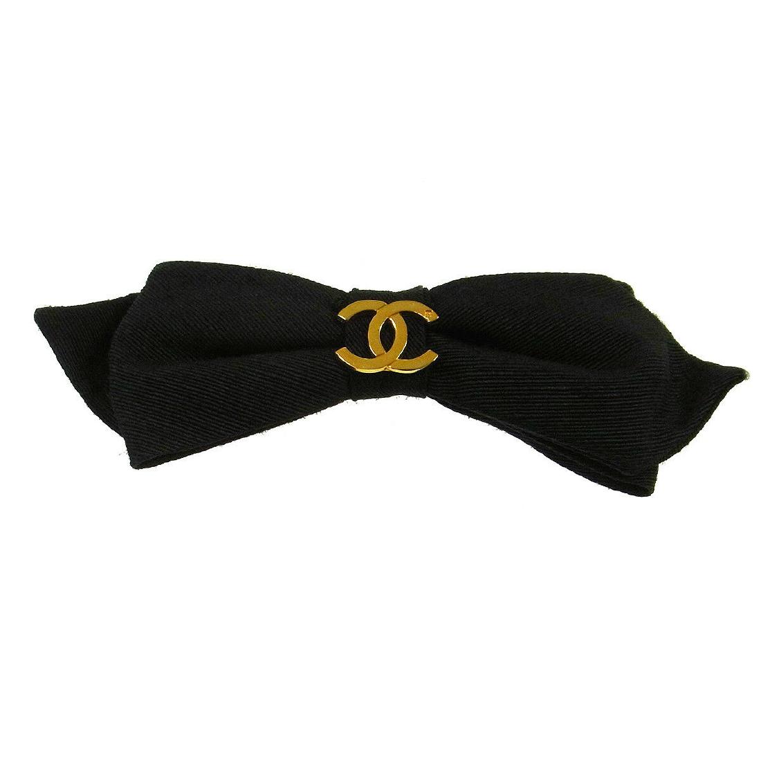 Chanel Bow Motif Hair Barrette Jun 26 2019 Bidhaus In Ny