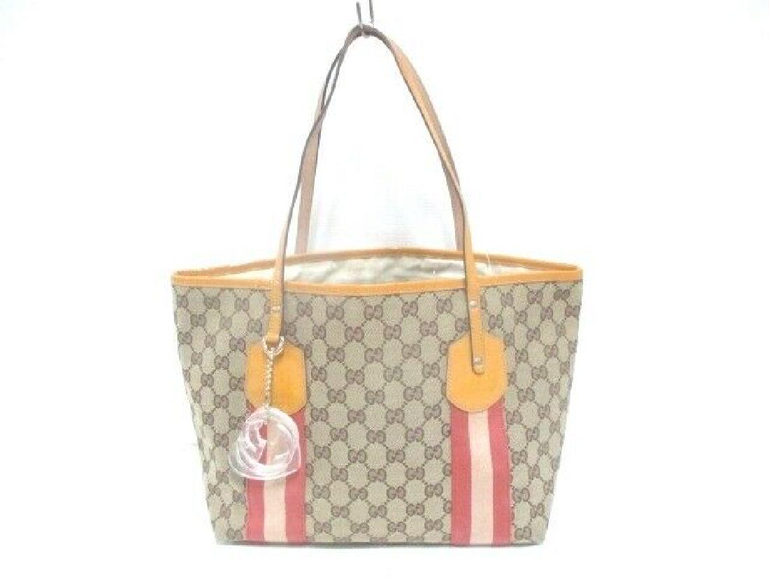 GUCCI TOTE BAG: Brand: GUCCI Style: Tote Bag Color: Beige, DarkBrown, Multi Material: Jacquard & Patent Leather, Chemical Fiber Product name: GG Model number: 211971 Accessories: Charm All Bidhaus items come with an 