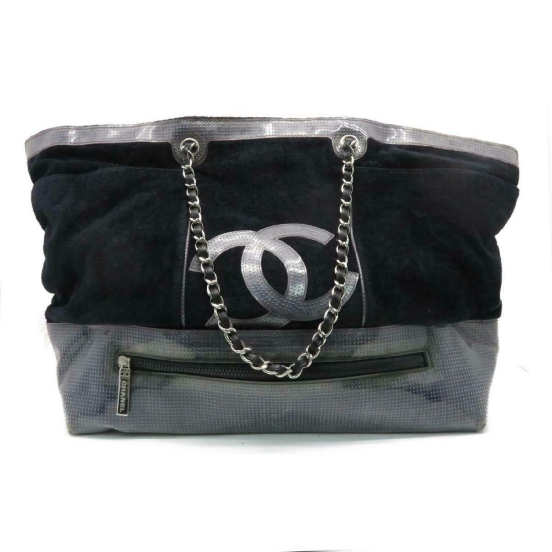 CHANEL TOTE BAG: Brand: CHANEL Style: Tote Bag Metal: Fabric All Bidhaus items come with an Authenticity Guarantee. Unless specified above, item does not come with box, papers, dust-bags, or authenticity card/certific