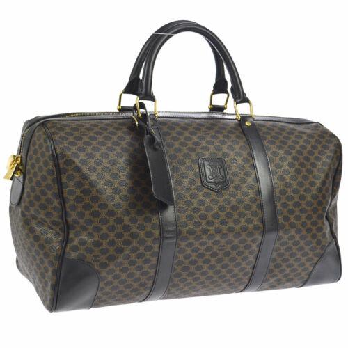 CELINE Hand Bag: Brand: CELINE Style: Hand Bag Material: PVC, Leather Color: Black, Brown Size: Medium Width: 17.7 Height: 9.4 Depth: 8.9 Country of Origin: Italy Comes With: NA