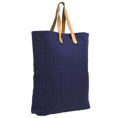 Hermes Amedaba Tote: Brand: HERMES Style: Hand Tote Bag Material: Cotton, Leather Color: Purple Size: Medium Width: 14.2 Height: 15.4 Depth: 2.8 Country of Origin: France Comes With: All Bidhaus items come wit