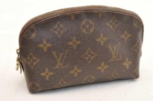 Louis Vuitton Cometic Pouch: Brand: Louis Vuitton 6.7 Style: Pouch Material: Monogram Canvas Color: Monogram Size: Spain Width: Height: 4.7 Depth: 2.3 Country of Origin: Comes With: All Bidhaus items come with a 100% money-back a