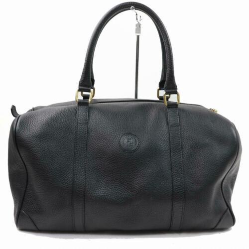 Fendi Bag: Brand: Fendi Style: Boston Bag Material: Leather Color: Black Size: Width: 15.7 inch(approx) /40 cm(approx) Height: 9.05 inch(approx) /23 cm(approx) Depth: 8.26 inch(approx) /21 cm(approx) Country of