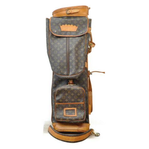 LOUIS VUITTON Golf Bag No.87: Brand: LOUIS VUITTON Style: Golf Club Bag Material: Monogram Canvas Color: Monogram Size: W27 x H87 x D15cm(Approx) Width: Height: Depth: Country of Origin: Comes With: All Bidhaus items come wit