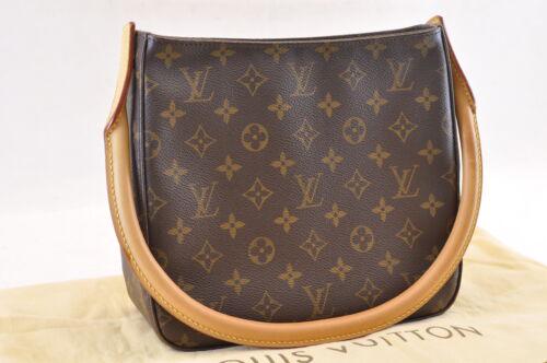 LOUIS VUITTON Looping MM Shoulder Bag: Brand: LOUIS VUITTON Style: Shoulder Bag Material: Monogram canvas Color: Monogram Size: W24 x H21.5 x D10.5cm / Handle Drop 21.5cm(Approx) Width: Height: Depth: Country of Origin: Comes With: Al