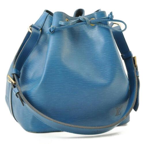 LOUIS VUITTONPetitShoulder Bag: Brand: LOUIS VUITTON Style: Shoulder Bag Material: Epi Leather Color: Blue Size: W25 x H27 x D19cm(Approx) Width: Height: Depth: Country of Origin: Comes With: All Bidhaus items come with a 100%