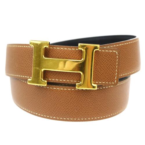 HERMES Constance H Buckle Reversible Belt: Brand: HERMES Style: Belt Material: Leather Color: Black,Brown Size: W 2 x H 1.5 x D 0"(approx.) Width: Height: Depth: Country of Origin: France Comes With: All Bidhaus items come with a 100% mone