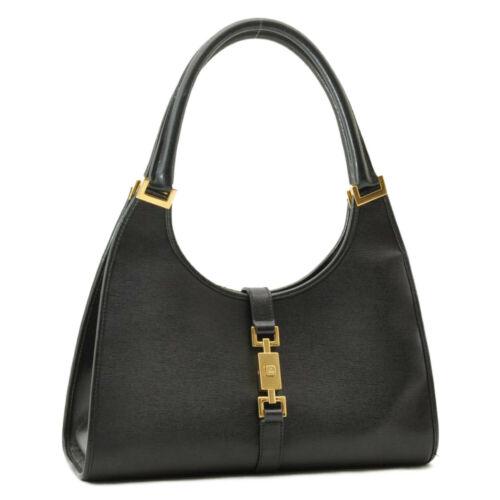 Gucci Shoulder Bag: Brand: GUCCI Style: Shoulder Bag Material: Leather Color: Black Size: W31 x H16 x D11cm / Shoulder Drop 22cm(Approx) Width: Height: Depth: Country of Origin: Comes With: All Bidhaus items come with a 