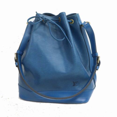 Louis Vuitton shoulder Noe: Brand: Louis Vuitton Style: Material: Epi Color: Blue Size: Width: 10.6 inch(approx) /27 cm(approx) Height: 12.9 inch(approx) /33 cm(approx) Depth: 7.08 inch(approx) /18 cm(approx) Country of Origin: 
