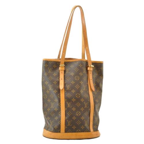 LOUIS VUITTON Bucket GM Shoulder Bag: Brand: LOUIS VUITTON Style: Shoulder Bag Material: Monogram Canvas Color: Monogram Size: Width: W27 x H34 x D20cm / Shoulder Strap Length 33-63cm(Approx) Height: Depth: Strap Drop: Country of Origin: 