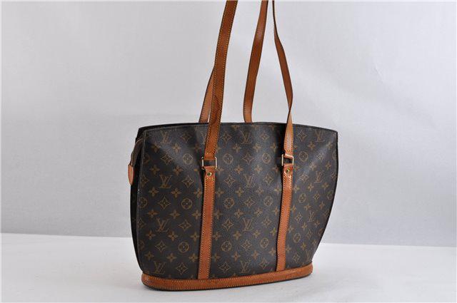 Authentic LOUIS VUITTON Monogram Babylone Tote Bag: Brand: LOUIS VUITTON Material: Monogram Canvas Style: Tote Bag Color: Brown Size(inch): W16.1xH11.4xD4.3"/Strap Drop 12.6"(Approx) Country of Origin: France Accessory: There is no ItemBox and DustBag.