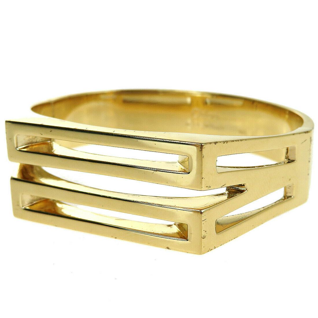 Authentic CHLOE Bracelet: Brand: CHLOE Style: Bracelet Color: Gold Size(inch): W 1.6 x H 0.7 x D 0"(approx.) Country of Origin: Italy Come with: - All Bidhaus items come with a 100% money-back authenticity guarantee. Please re
