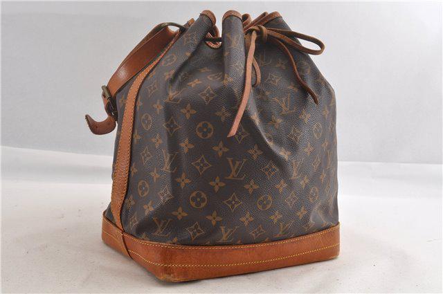 Authentic LOUIS VUITTON NOE Monogram Canvas Shoulder: Brand: LOUIS VUITTON Material: Monogram Canvas Style: Shoulder Bag Color: Brown Size(inch): W10xH13.5xD7.5"/Strap Drop 9.4-11.4"(Approx) Country of Origin: France Accessory: There is no ItemBox and Du
