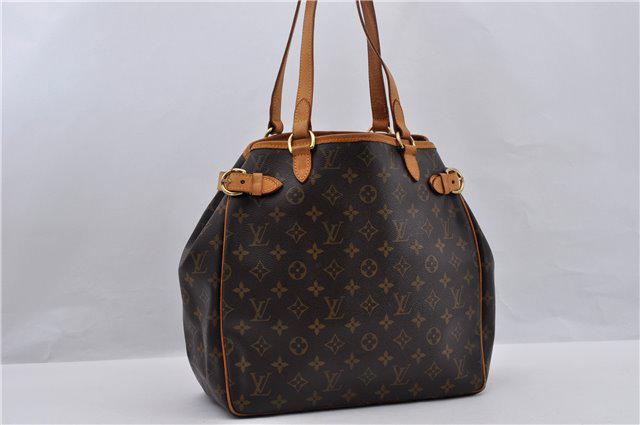 Authentic LOUIS VUITTON BATIGNOLLES Monogram Canvas: Brand: LOUIS VUITTON Material: Monogram Canvas Style: Tote Bag Color: Brown Size(inch): W12.2 x H11.8 x D5.5" / Handle Drop 9.8"(Approx) Country of Origin: Spain Accessory: There is no ItemBox and Dus