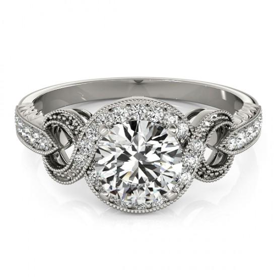 0.8 ctw Certified VS/SI Diamond Solitaire Halo Ring 14k: 0.8 ctw Certified VS/SI Diamond Solitaire Halo Ring 14k White Gold Designer Brand Luxury Jewelry, made in the USA Suggested Retail Price: $6,550 Factory offers perfect factory sizing, for all rings & 