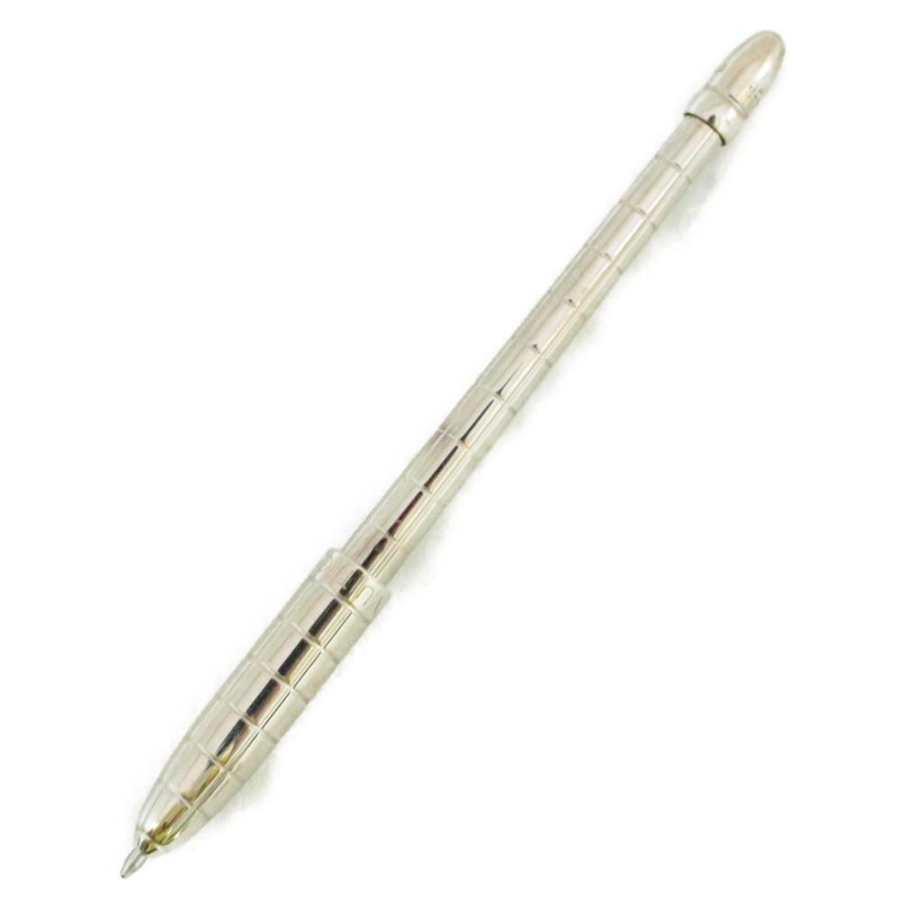 Authentic LOUIS VUITTON â€“ Ballpoint Pen: Brand: LOUIS VUITTON Material: â€“ Style: Ballpoint Pen Color: Silver / Black Size(inch): W4.3(Approx) Country of Origin: France Accessory: There is no item box and dust bag. We will send only th