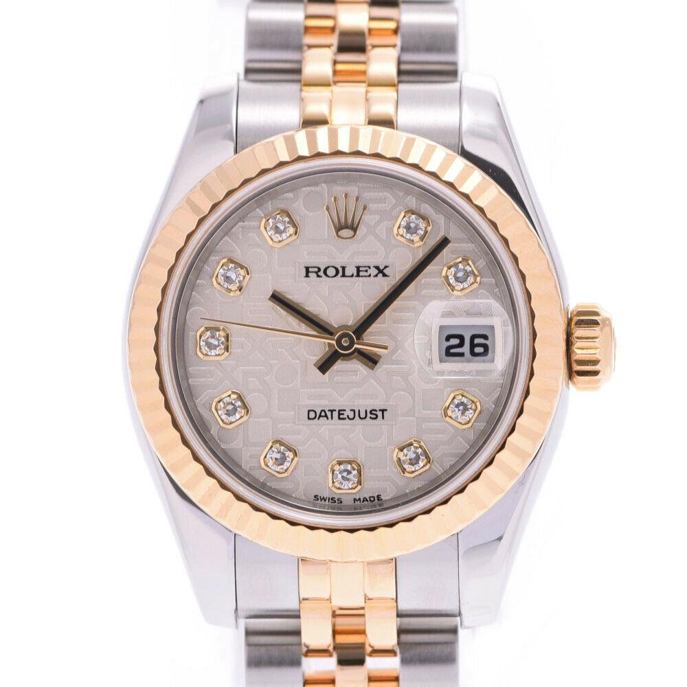 Authentic ROLEX YG/Stainless Steel watch: Brand: ROLEX Material: YG/Stainless Steel Style: watch Color: Silvercomputer Size: Case side:1.0'' / 26mmArm around:5.9'' / 15cm All Bidhaus items come with a 100% money-back authenticity guarantee. P
