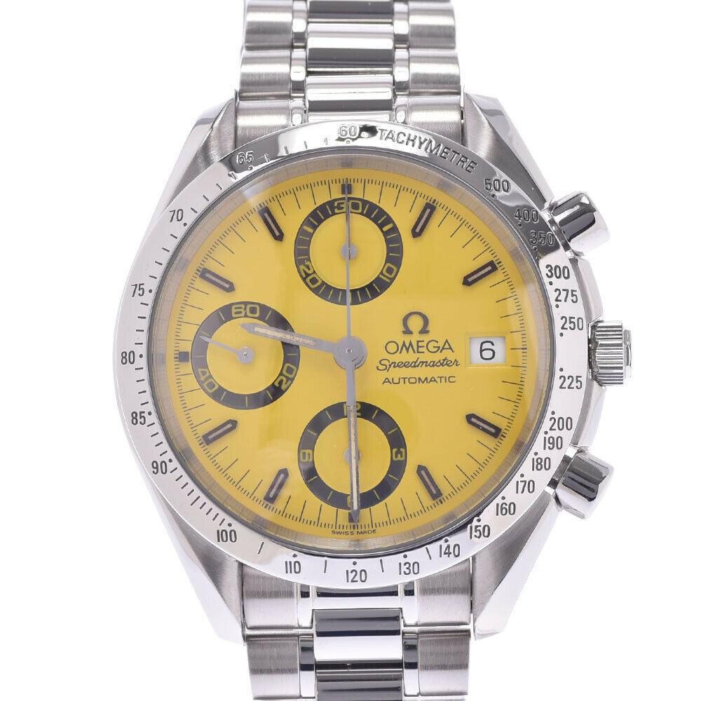 Authentic OMEGA Stainless Steel watch: Brand: OMEGA Material: Stainless Steel Style: watch Color: Yellowyellow Size: Case side:1.5'' / 39mmArm around:6.7'' / 17cm All Bidhaus items come with a 100% money-back authenticity guarantee. Please