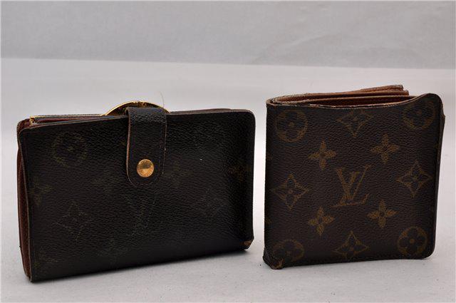 Authentic LOUIS VUITTON Monogram Canvas Wallet: Brand: LOUIS VUITTON Material: Monogram Canvas Style: Wallet Color: Brown Size(inch): - Country of Origin: France/Spain Accessory: There is no ItemBox and DustBag.We will send only in photo. All Bidha