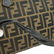Authentic FENDI Canvas, Leather Shoulder Bag - 5