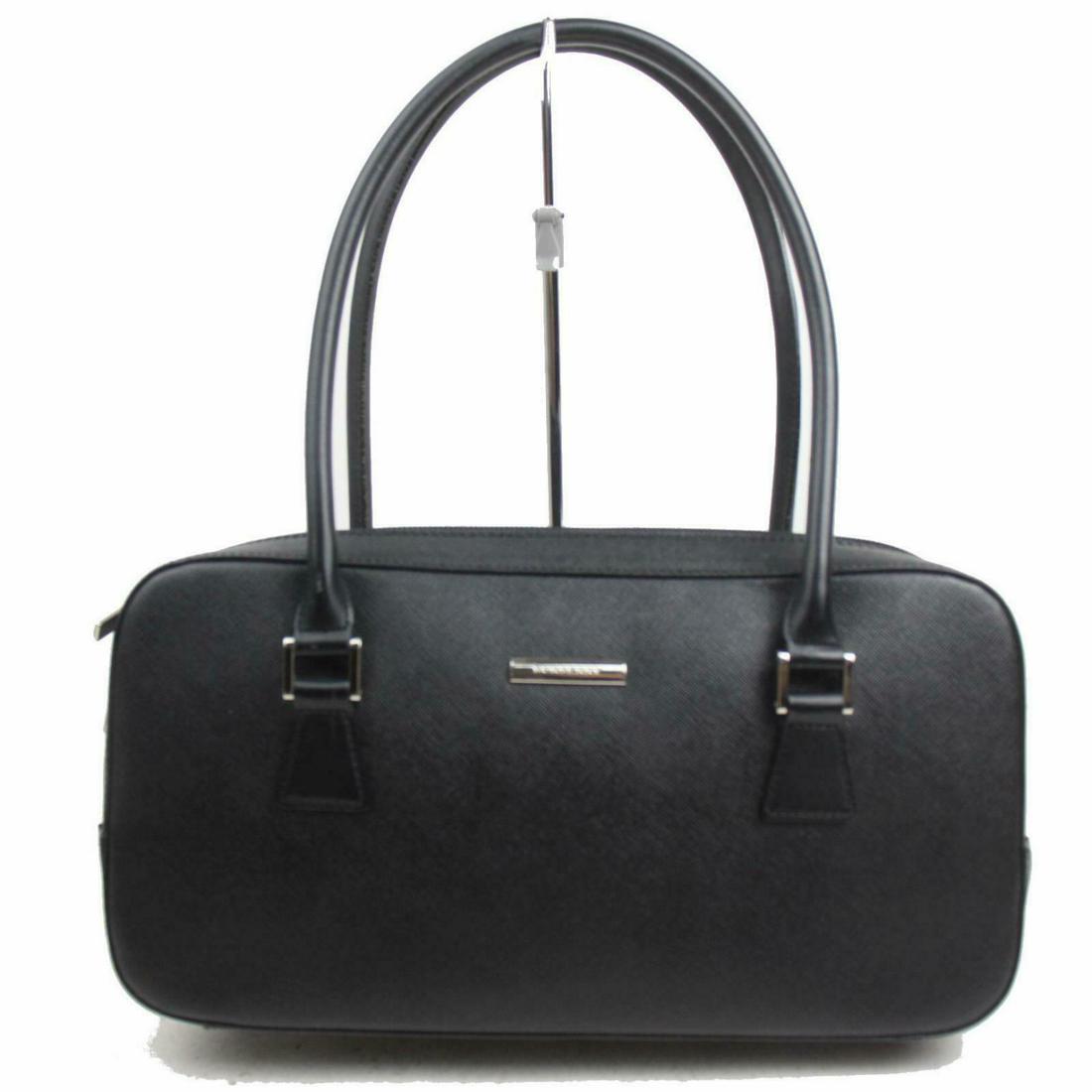 Authentic BURBERRYS Leather Shoulder Bag: Brand: BURBERRYS Material: Leather Style: Shoulder Bag Color: Black Size(inch): W12.2 inch(approx) /31 cm(approx) x H6.10 inch(approx) /15.5 cm(approx) x D2.36 inch(approx) /6 cm(approx) " Come with: