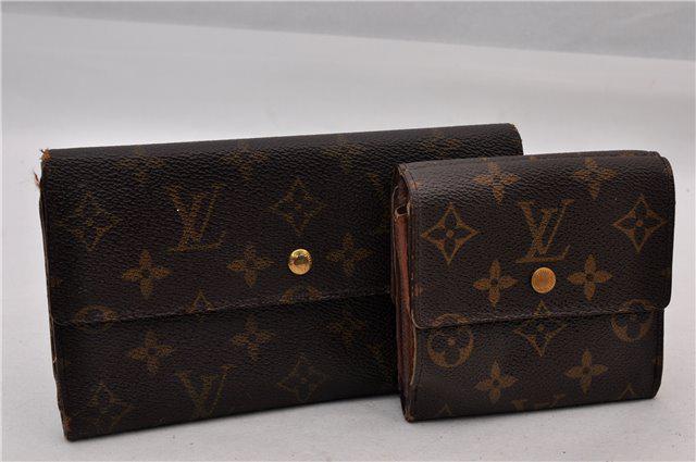 Authentic LOUIS VUITTON Monogram Canvas Wallet: Brand: LOUIS VUITTON Material: Monogram Canvas Style: Wallet Color: Brown Size(inch): - Country of Origin: France Accessory: There is no ItemBox and DustBag.We will send only in photo. All Bidhaus ite