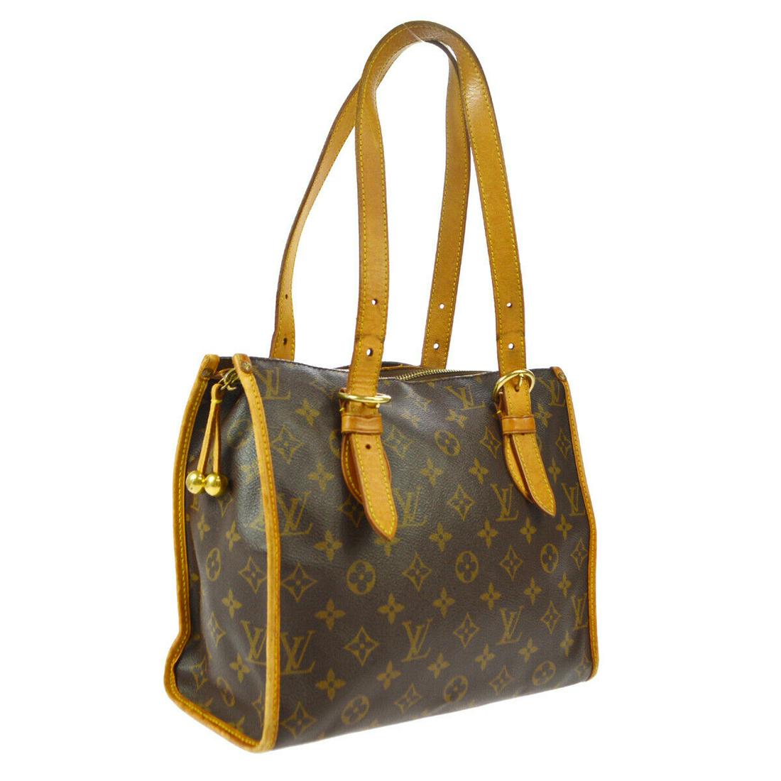 Authentic LOUIS VUITTON Monogram Canvas, Leather: Brand: LOUIS VUITTON Material: Monogram Canvas, Leather Style: Shoulder Bag Color: Brown Size(inch): W11.0 x H9.4 x D5.1 " Country of Origin: France Come with: - All Bidhaus items come with a 100% mon