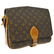 Authentic LOUIS VUITTON CARTOUCHIERE Monogram Canvas,
