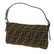 Authentic FENDI BAGUETTE Canvas, Leather Hand Bag - 2