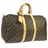 Authentic LOUIS VUITTON Monogram Canvas, Leather Travel
