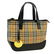 Authentic BURBERRY Canvas, Leather Hand Bag