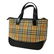 Authentic BURBERRY Canvas, Leather Hand Bag - 2