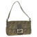 Authentic FENDI BAGUETTE Canvas Shoulder Bag