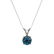 .73 ctw Certified Intense Blue Diamond Necklace 10k - 3