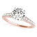 0.75 ctw Certified VS/SI Diamond Solitaire Ring 14k - 2