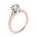 0.75 ctw Certified VS/SI Diamond Solitaire Ring 14k - 3