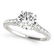 0.75 ctw Certified VS/SI Diamond Solitaire Ring 14k - 2