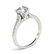 0.75 ctw Certified VS/SI Diamond Solitaire Ring 14k - 3