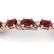 15 ctw Garnet & VS/SI Diamond Certified Eternity