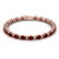 15 ctw Garnet & VS/SI Diamond Certified Eternity - 2
