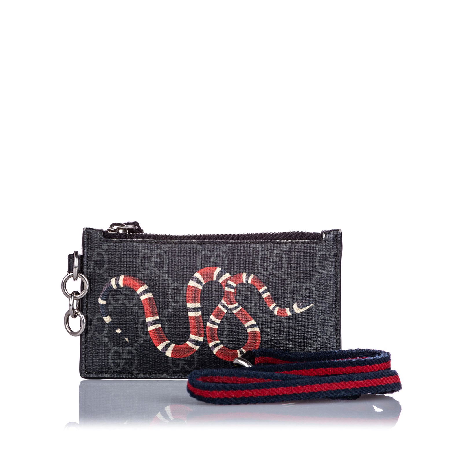 gucci kingsnake cardholder