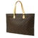 Authentic LOUIS VUITTON TOTE Monogram Canvas, Leather - 2