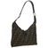 Authentic FENDI Canvas, Leather Shoulder Bag