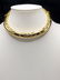 Valentino Bubbled Rhinestone Tube Necklace