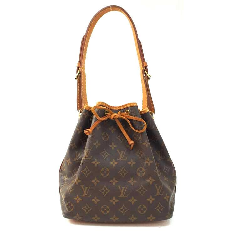 Authentic LOUIS VUITTON NOE Canvas Shoulder Bag: Brand: LOUIS VUITTONMaterial: CanvasStyle: Shoulder BagColor: BrownSize(inch): W:9.8"Ã—H:10.2"Ã—D:7.1"Strap drop:30.7"Come with: NoneAll Bidhaus items come with a 100% money-back authenticity gu