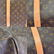 Authentic LOUIS VUITTON Canvas Hand Bag - 7