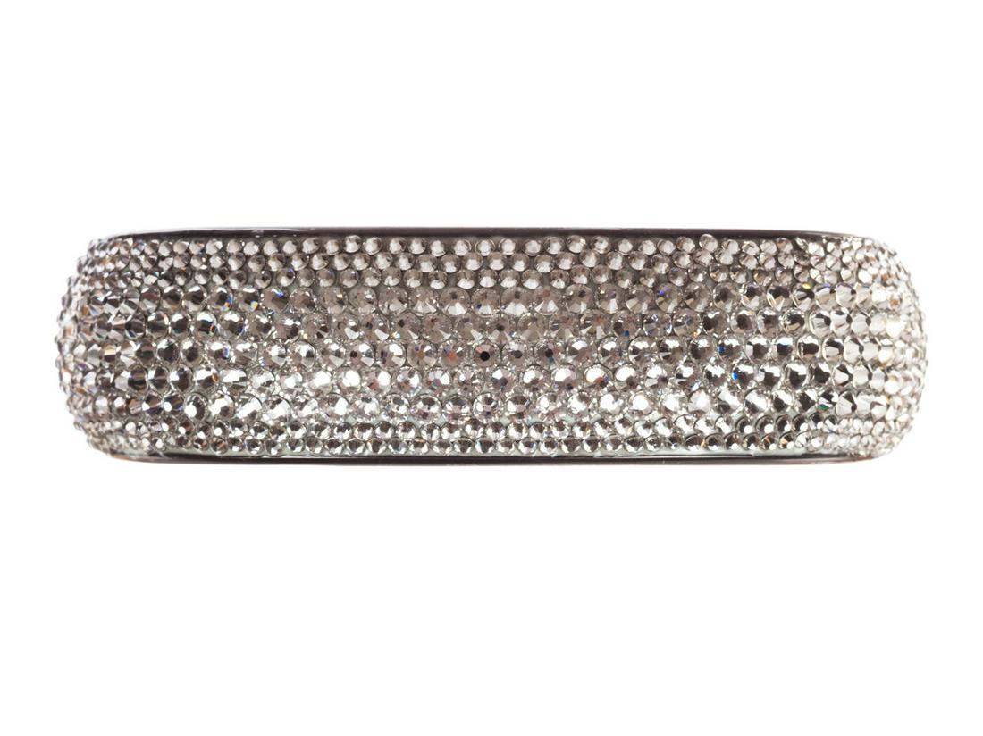 Authentic JUDITH LEIBER Rhinestone Bangle: Brand: JUDITH LEIBER Style: Banglep.p1 {margin: 0.0px 0.0px 8.0px 0.0px; line-height: 28.0px; font: 17.0px Helvetica; Color: #000000; -webkit-text-stroke: #000000} p.p2 {margin: 0.0px 0.0px 8.0px 0.0p
