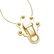 Authentic Louis Vuitton Trunk Lock Necklace - 2