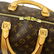 Authentic LOUIS VUITTON Monogram Canvas, Leather Travel - 6